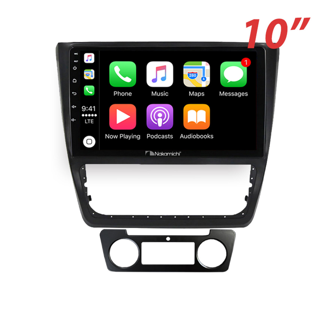 Nakamichi Skoda Yeti Auto 11-16 CarPlay Android Auto Infotainment System